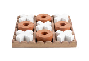 Present Time - Tic Tac Toe - Brick orange