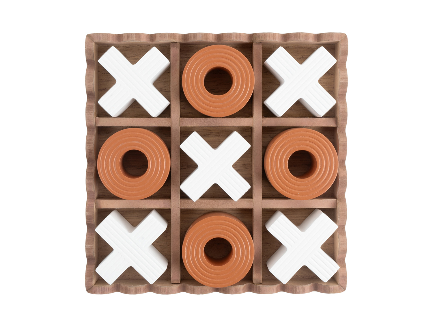 Present Time - Tic Tac Toe - Brick orange