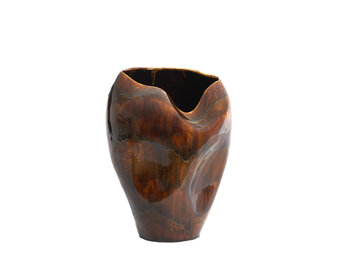 Light & Living - Vaas AZURA - 39x37x53 cm - Bruin