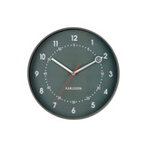 Karlsson - Wandklok Fresco - Jungle groen- Ø31,5cm