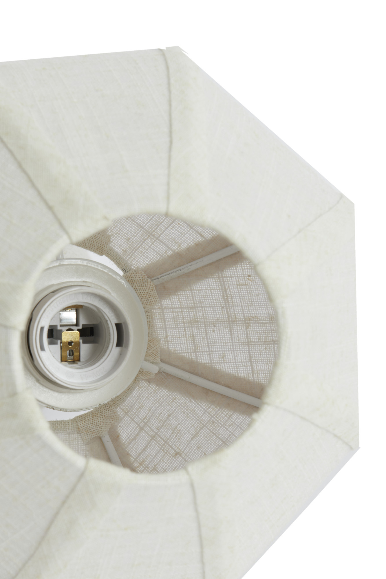 Light & Living - Tafellamp SORELLA - Ø23x40 cm - Wit