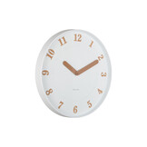 Karlsson - Wandklok Amena - Wit- Ø40cm