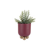 Present Time - Bloempot Estilo Small - Bordeauxrood