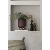 Present Time - Bloempot Estilo Small - Bordeauxrood