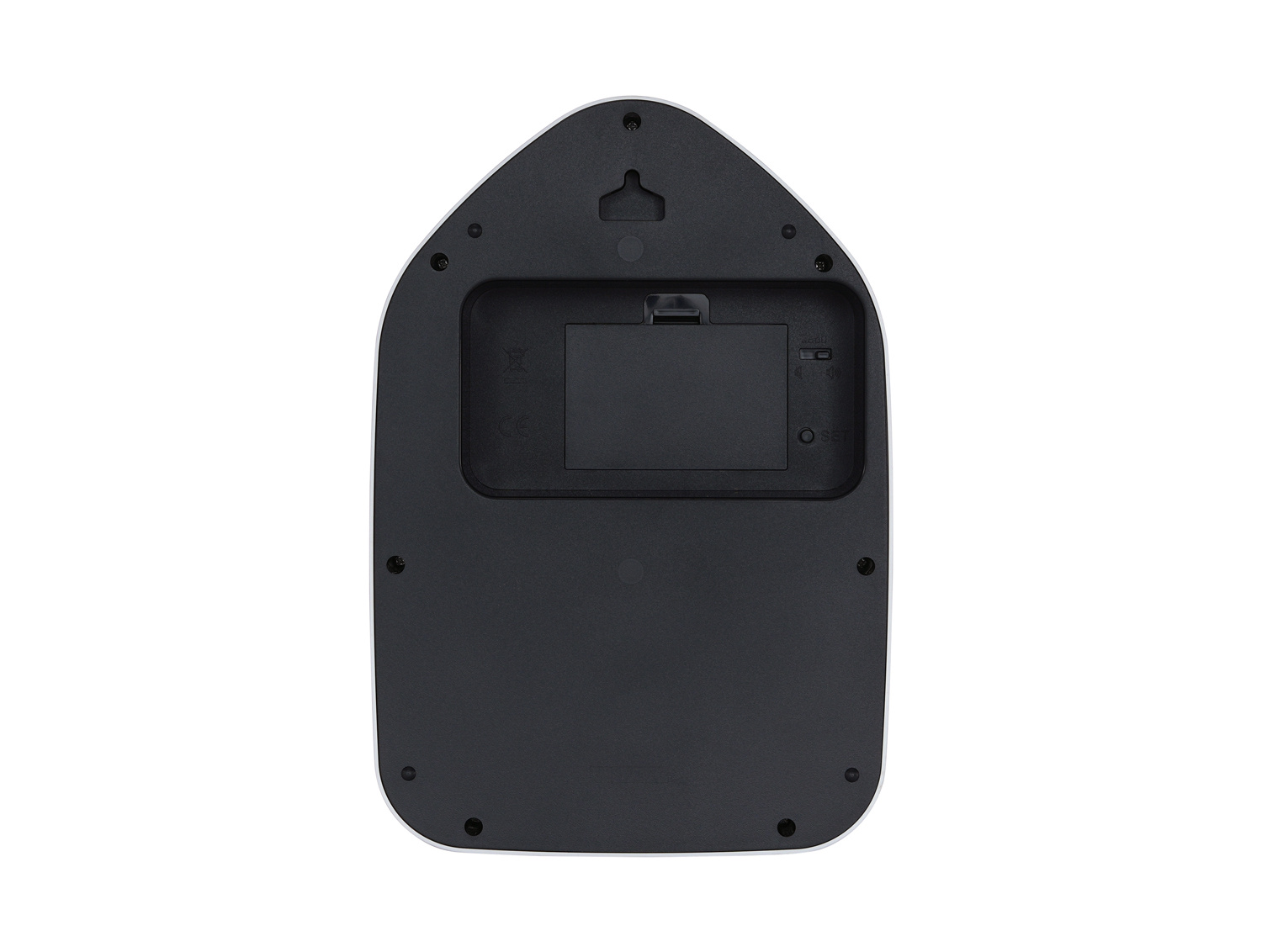 Karlsson - Wandklok Modern Doggy - Bordeauxrood- Ø29,1cm