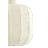 Light & Living - Hanglamp TUFIA - Ø53x34 cm - Wit