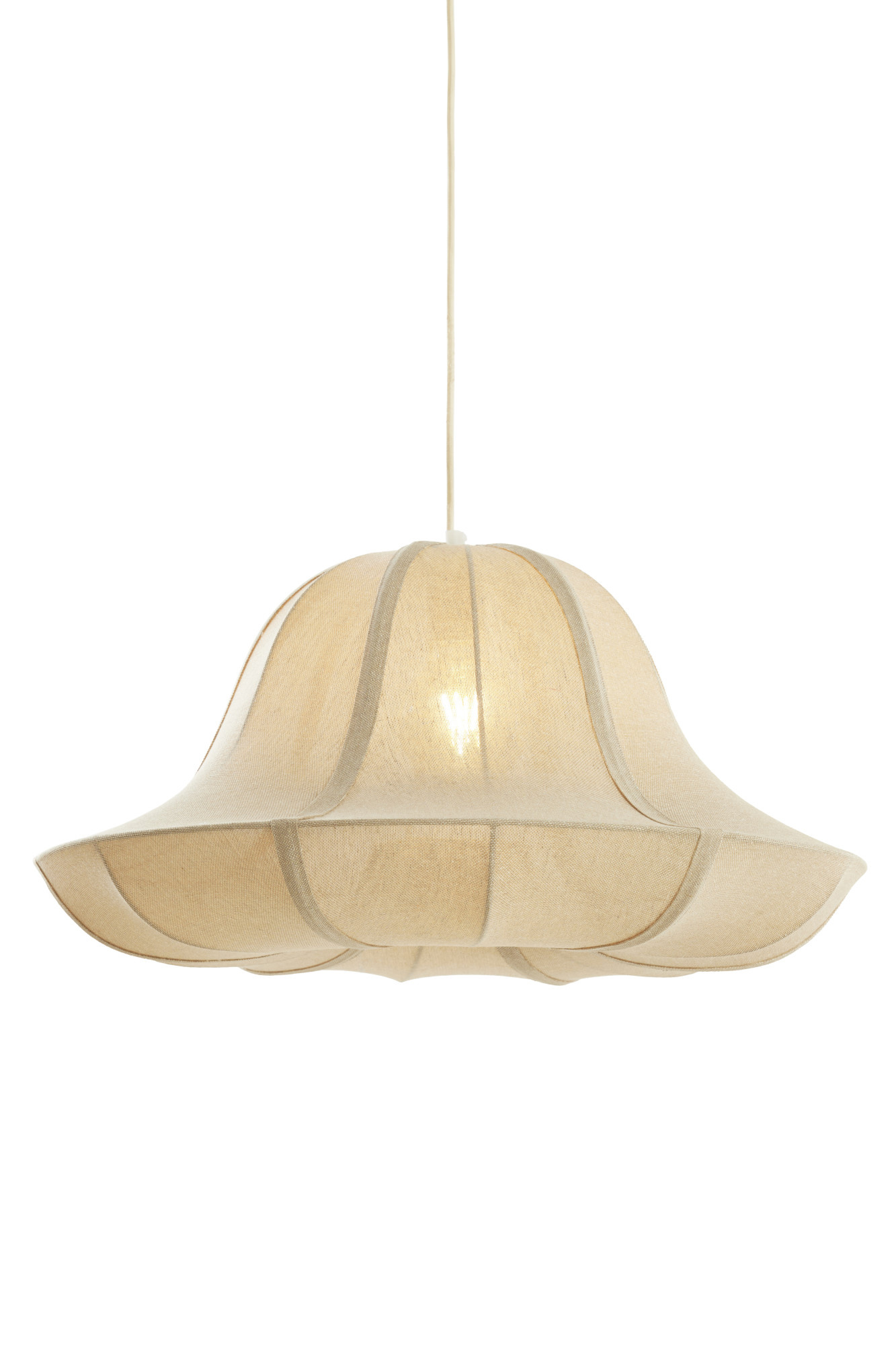 Light & Living - Hanglamp IRAVELLE - Ø60x31 cm - Bruin