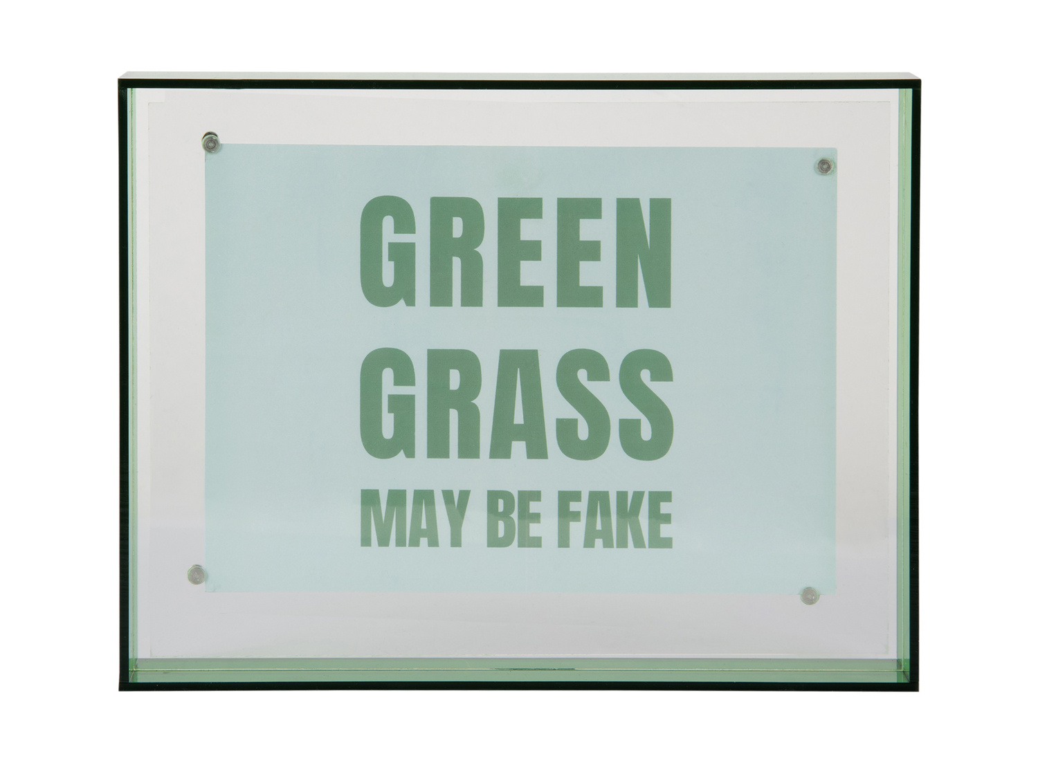 Present Time - Photo Frame Gayo Large Acrylic - Donkergroen