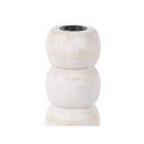 Present Time - Kandelaar Modelar Large - White wash