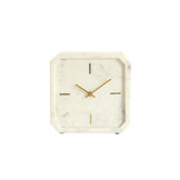 Light & Living - Klok PABLIA - 20.5x6x20.5 cm - Wit