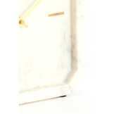 Light & Living - Klok PABLIA - 20.5x6x20.5 cm - Wit