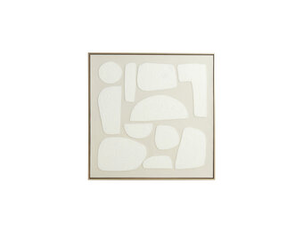 Light & Living - Ornament NIEVES - 80x3.5x80 cm - Bruin