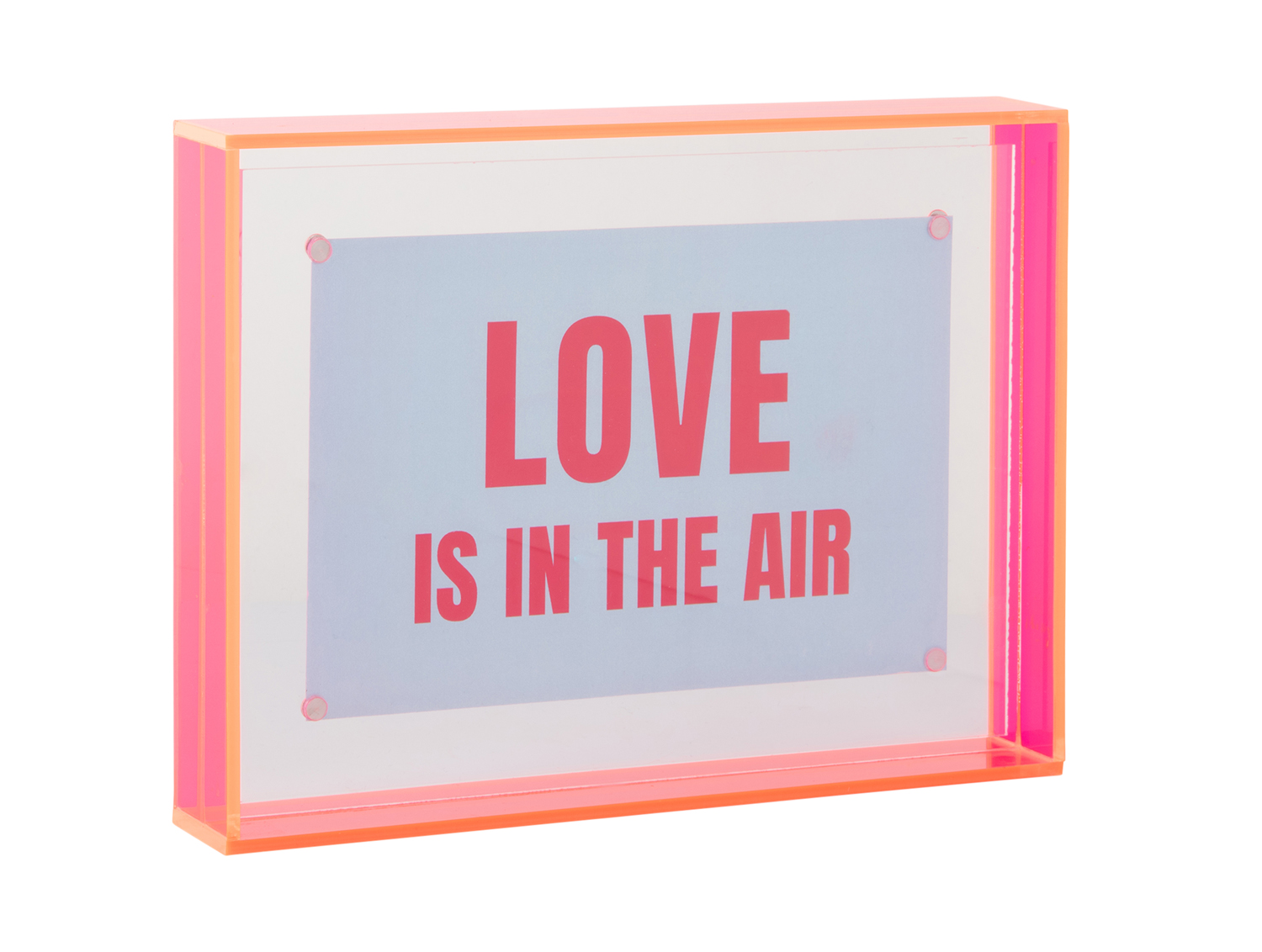 Present Time - Photo Frame Gayo Medium Acrylic - Helderroze