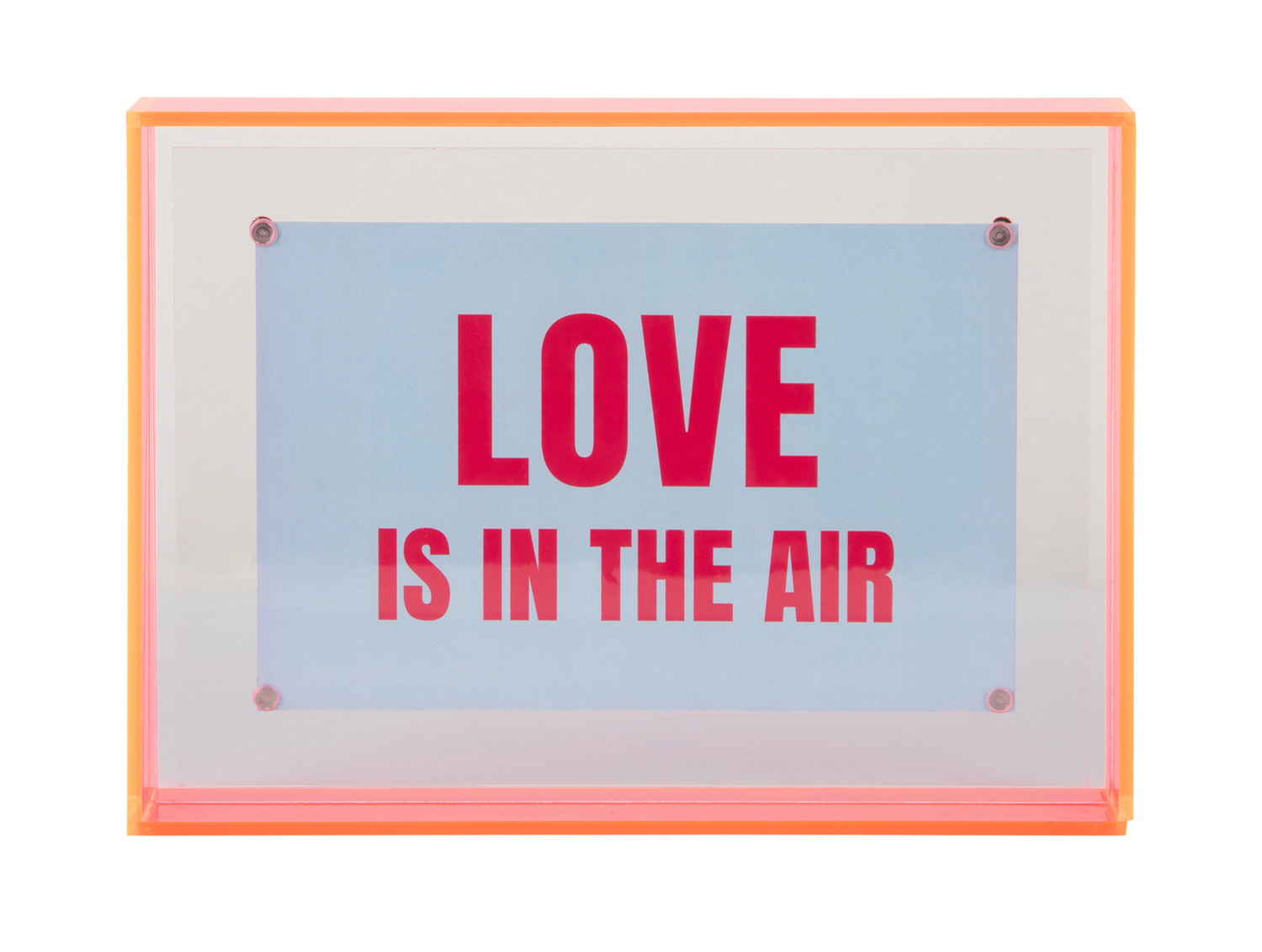 Present Time - Photo Frame Gayo Medium Acrylic - Helderroze