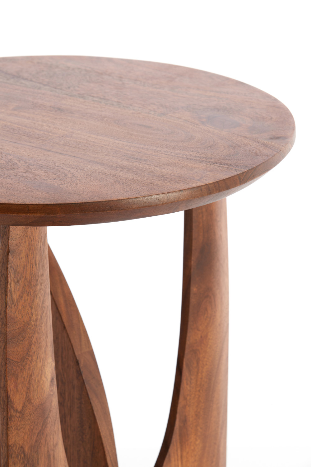 Light & Living - Bijzettafel DJAVANO - Ø45x50 cm - Bruin