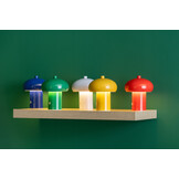 Leitmotiv - Tafellamp Retro Seta LED - Mango yellow