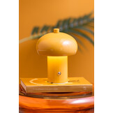 Leitmotiv - Tafellamp Retro Seta LED - Mango yellow