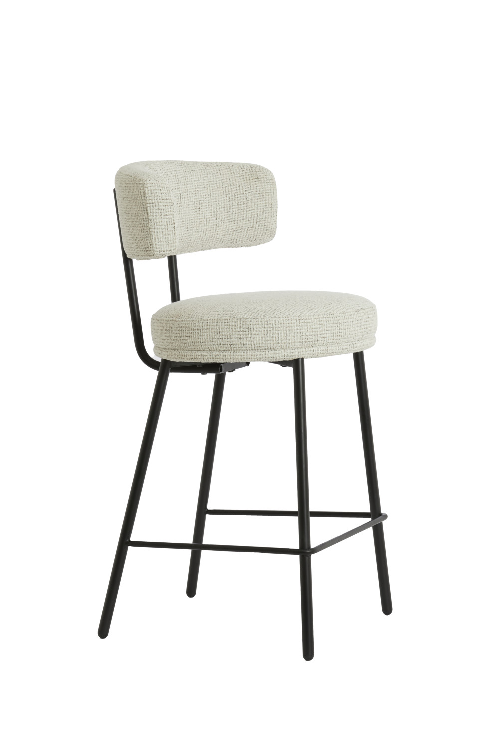 Light & Living - Barkruk HARVIE - 51x52.5x93 cm - Bruin - Set van 2