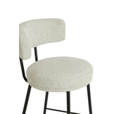 Light & Living - Barkruk HARVIE - 51x52.5x93 cm - Bruin - Set van 2