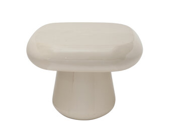 Leitmotiv - Bijzettafel Roca - Warmgrijs