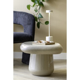 Leitmotiv - Bijzettafel Roca - Warmgrijs