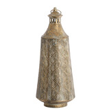 Light & Living - Windlicht SANYA - Ø21x53.5 cm - Bruin