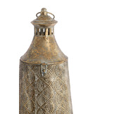 Light & Living - Windlicht SANYA - Ø21x53.5 cm - Bruin