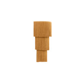 Light & Living - Wandlamp MALAIKA - 33x14x59 cm - Bruin