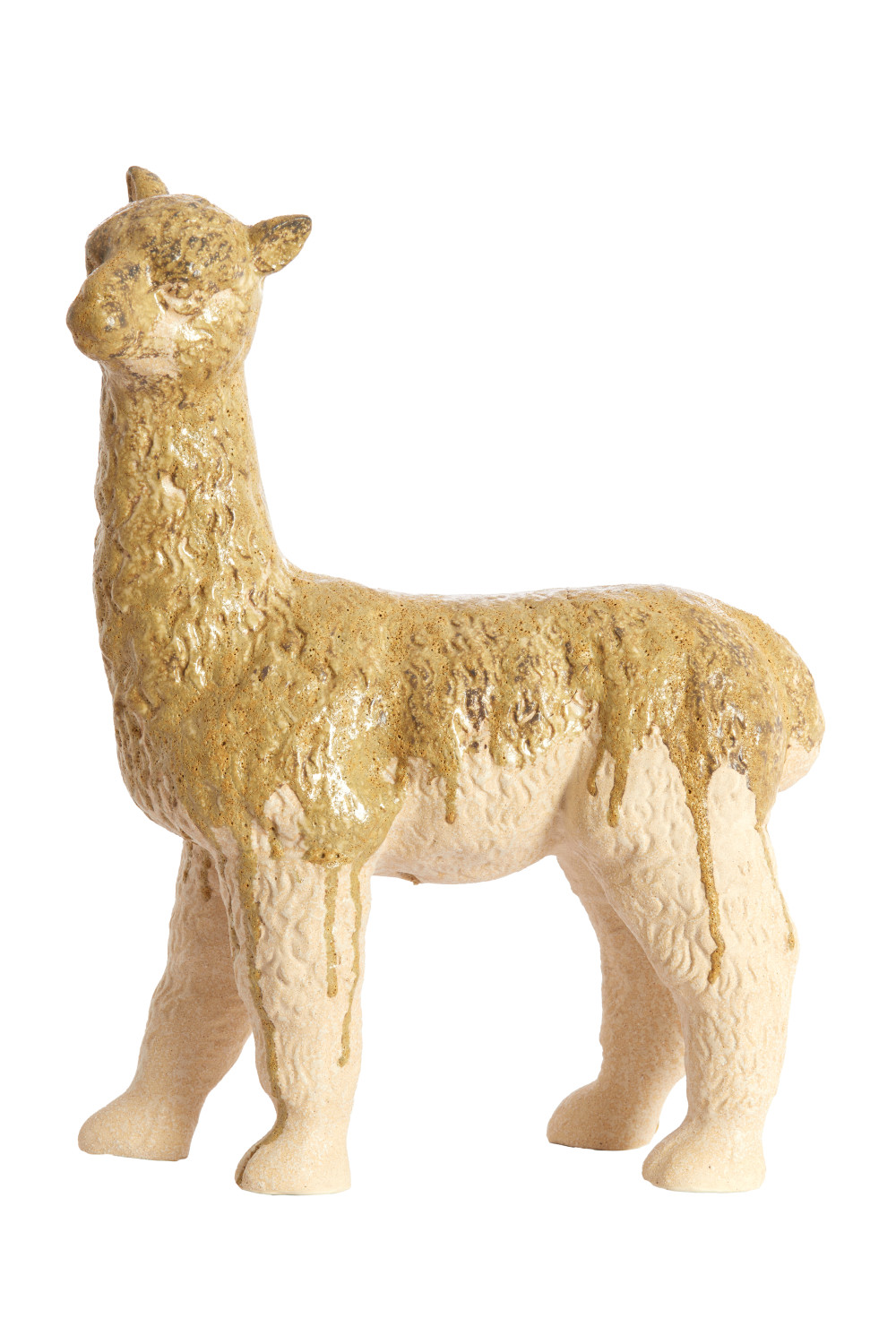 Light & Living - Ornament ALPACA - 29x13x39 cm - Wit