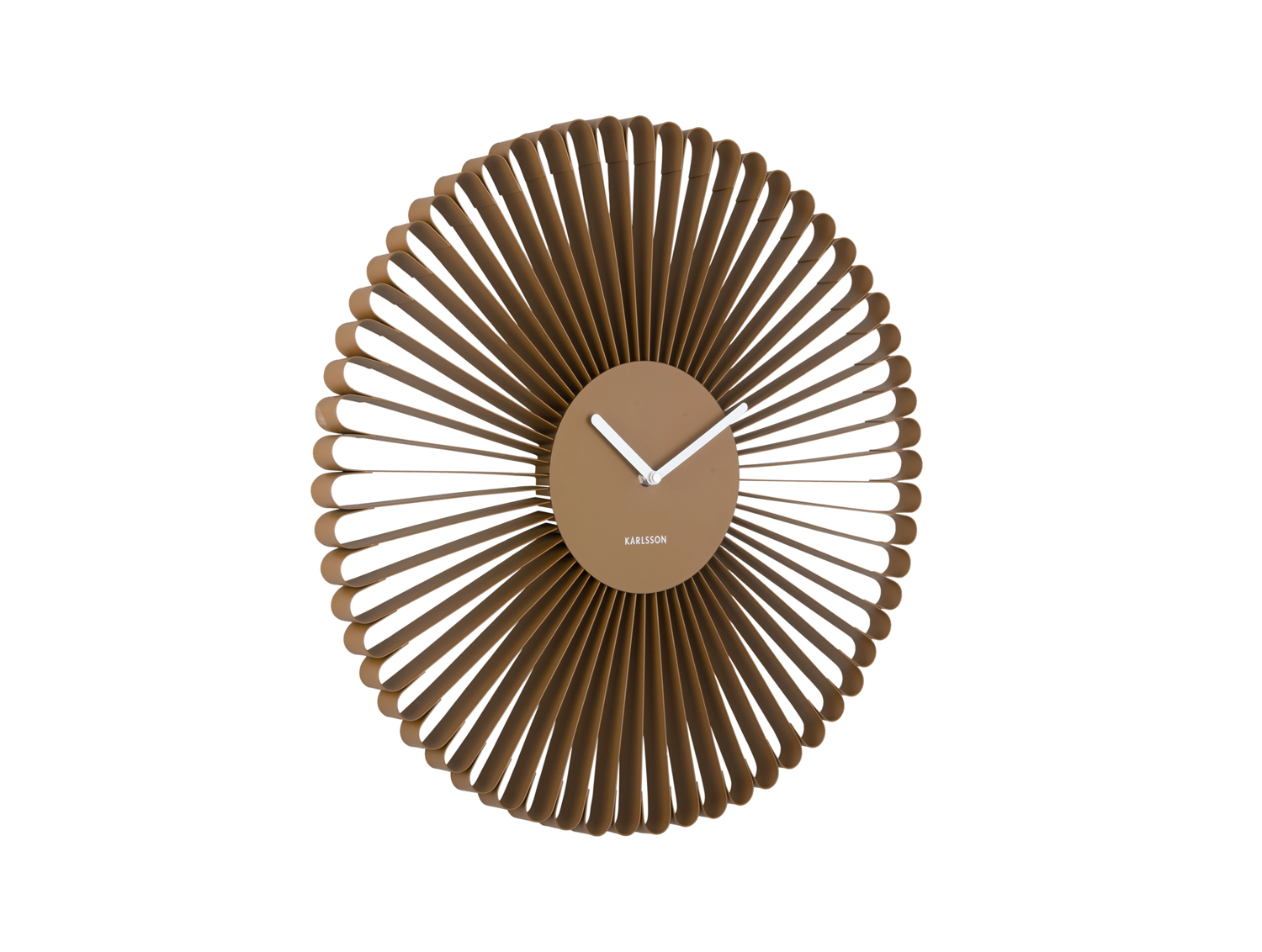 Karlsson - Wandklok Cascara - Mocha brown- Ø50cm