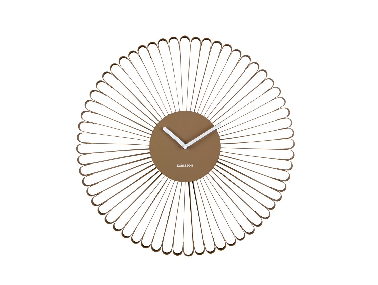 Karlsson - Wandklok Cascara - Mocha brown- Ø50cm