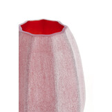 Light & Living - Vaas BRADLEY - Ø17x23.5 cm - Rood