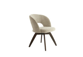 Light & Living - Eetkamerstoel FLEN - 60x59x78 cm - Bruin - Set van 2