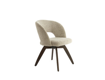 Light & Living - Eetkamerstoel FLEN - 60x59x78 cm - Bruin - Set van 2