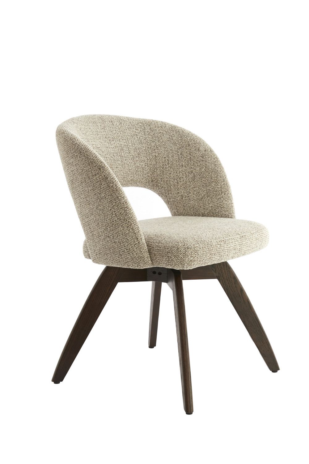 Light & Living - Eetkamerstoel FLEN - 60x59x78 cm - Bruin - Set van 2