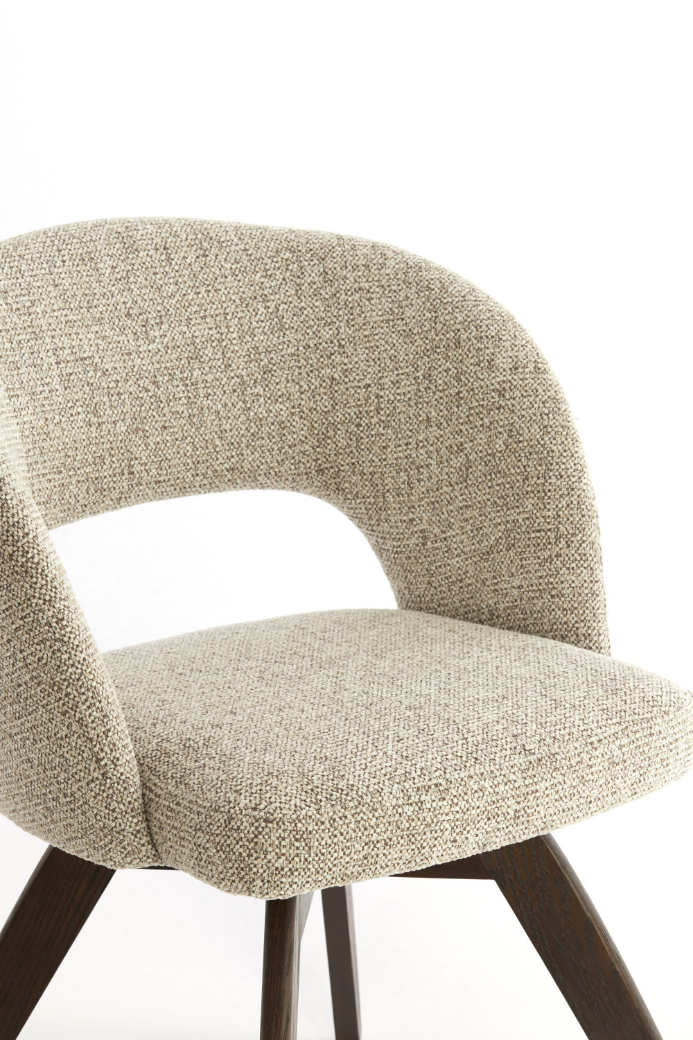 Light & Living - Eetkamerstoel FLEN - 60x59x78 cm - Bruin - Set van 2