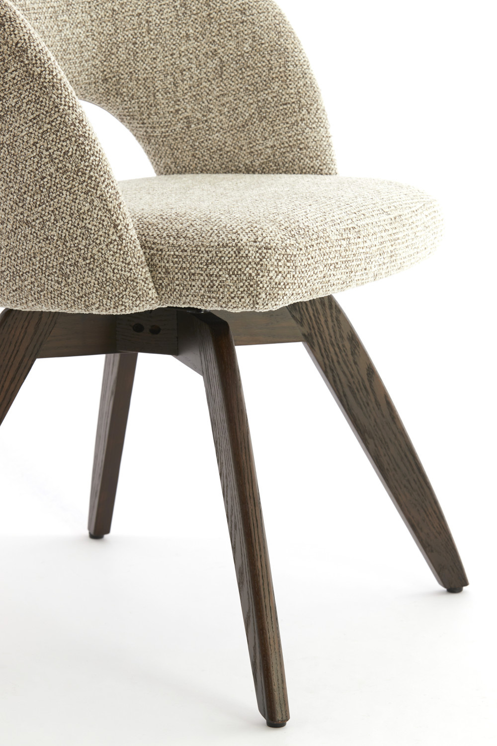 Light & Living - Eetkamerstoel FLEN - 60x59x78 cm - Bruin - Set van 2