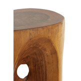 Light & Living - Bijzettafel MORILO - 35x29x46 cm - Bruin