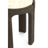 Light & Living - Bijzettafel ALI - Ø45x50 cm - Grijs