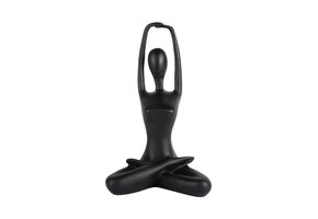 Present Time - Beeld Stretched Lotus - Zwart