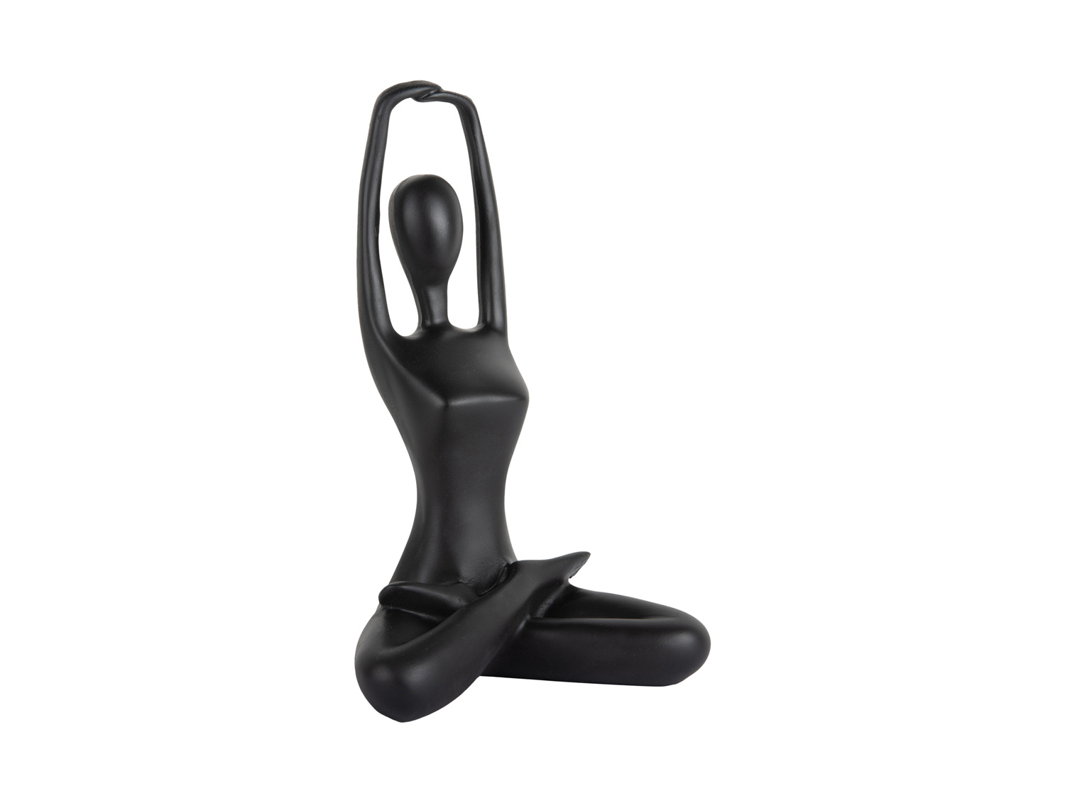 Present Time - Beeld Stretched Lotus - Zwart