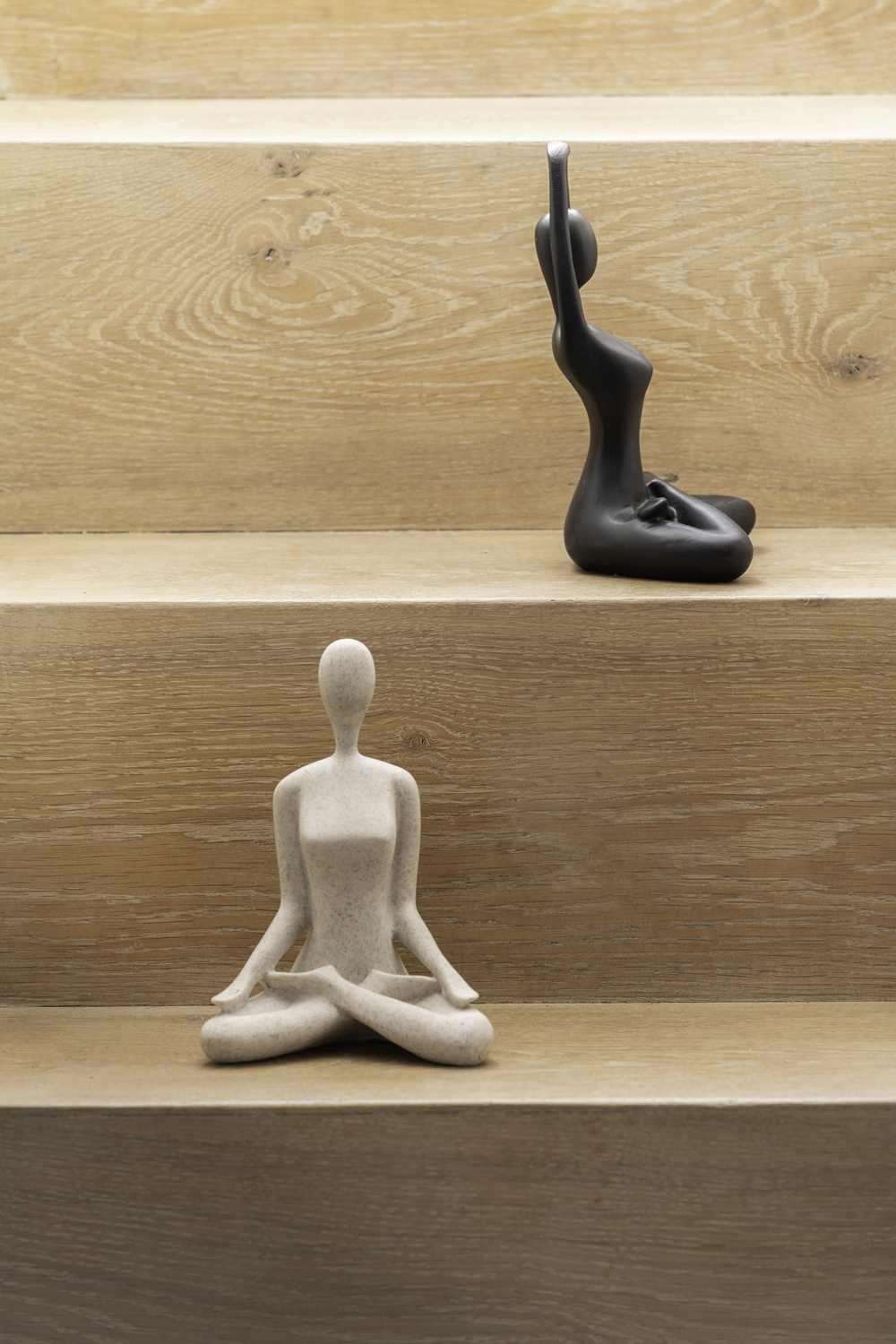 Present Time - Beeld Stretched Lotus - Zwart