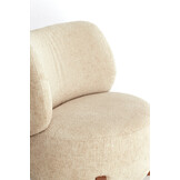 Light & Living - Stoel BINOA - 72.5x70x79 cm - Wit