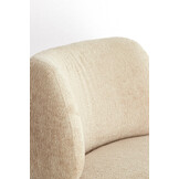 Light & Living - Stoel BINOA - 72.5x70x79 cm - Wit