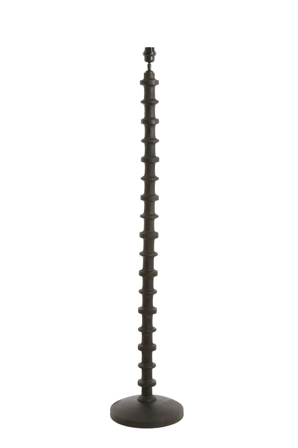 Light & Living - Vloerlamp CECILY - Ø30x135 cm - Donkerbruin