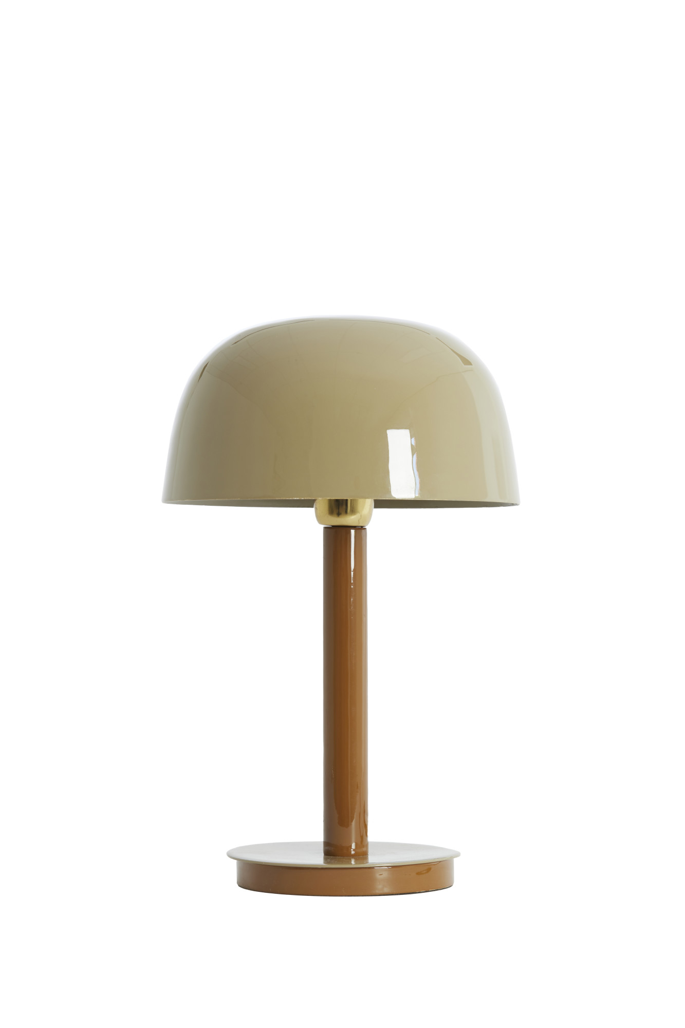 Light & Living - Tafellamp MARIVET - Ø25x37 cm - Bruin