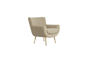 Light & Living - Stoel VINSTRA - 79x76x79 cm - Wit