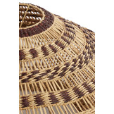 Light & Living - Hanglamp OWANA - Ø80x30 cm - Bruin