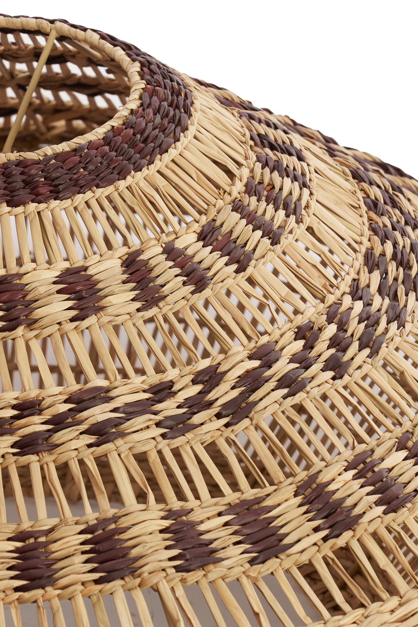 Light & Living - Hanglamp OWANA - Ø80x30 cm - Bruin