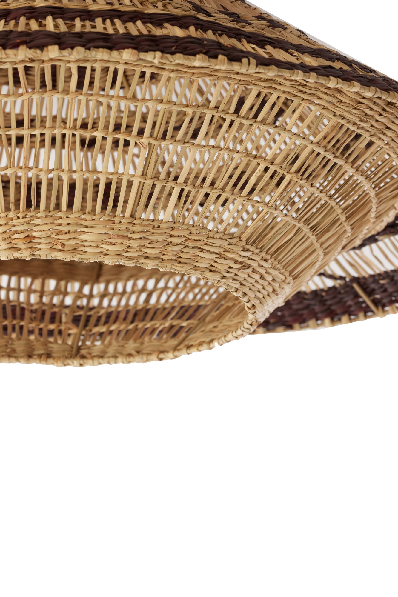 Light & Living - Hanglamp OWANA - Ø80x30 cm - Bruin